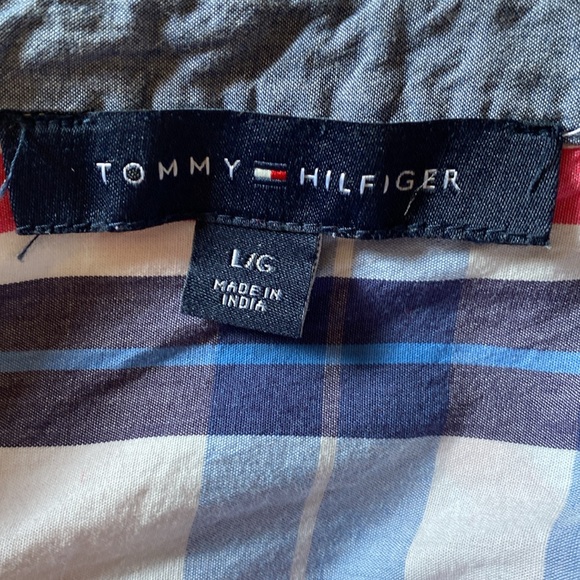 TOMMY HILFINGER BLOUSE SIZE L. - Picture 8 of 11